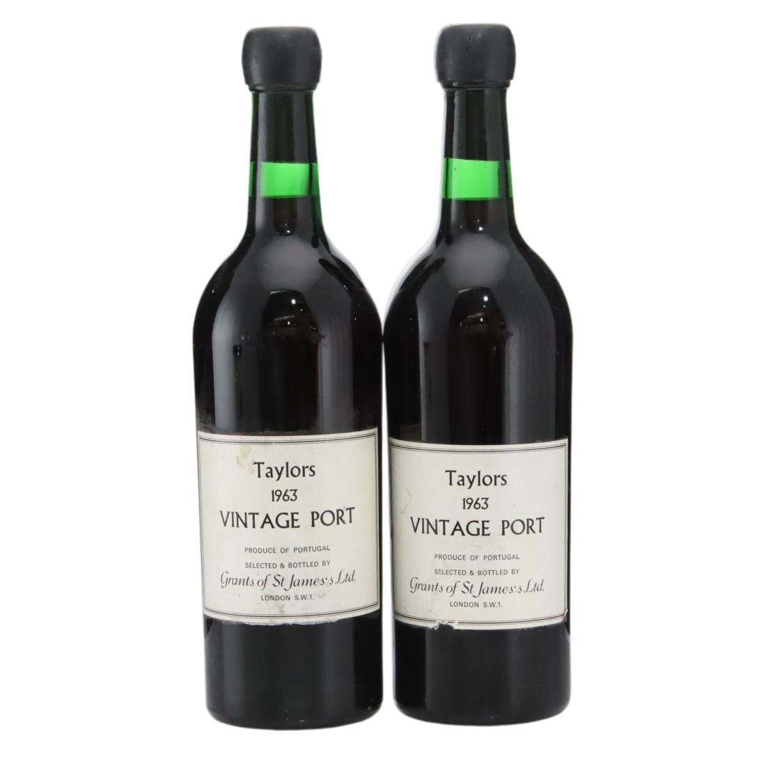 Taylor's 1963 Vintage Port x 2