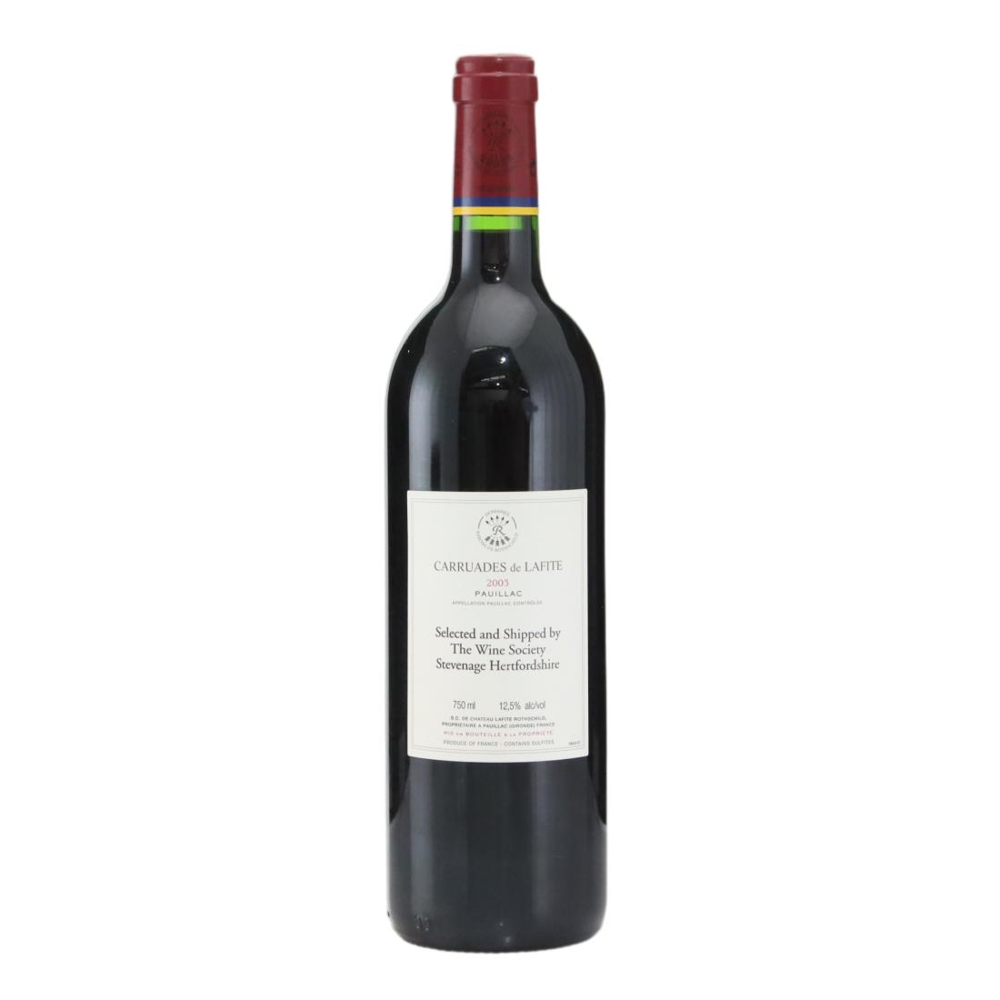 Carruades de Lafite 2003