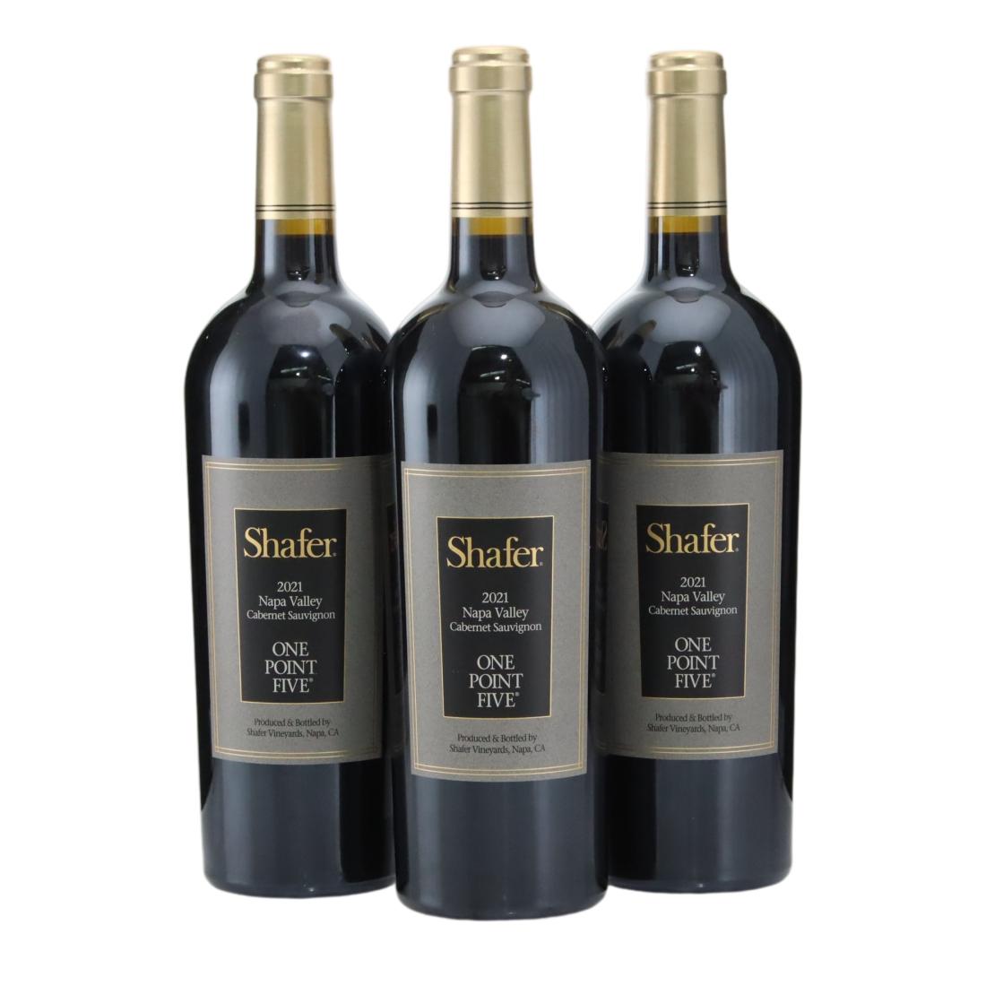 Shafer Vineyards One Point Five 2021 x 3