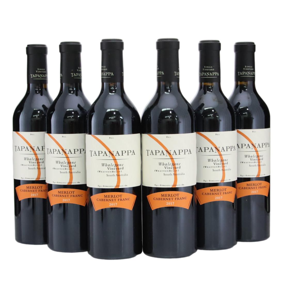 Tapanappa Whalebone Vineyard Merlot-Cabernet Franc 2017 x 6