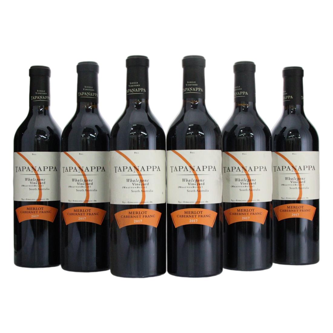 Tapanappa Whalebone Vineyard Merlot-Cabernet Franc 2017 x 6