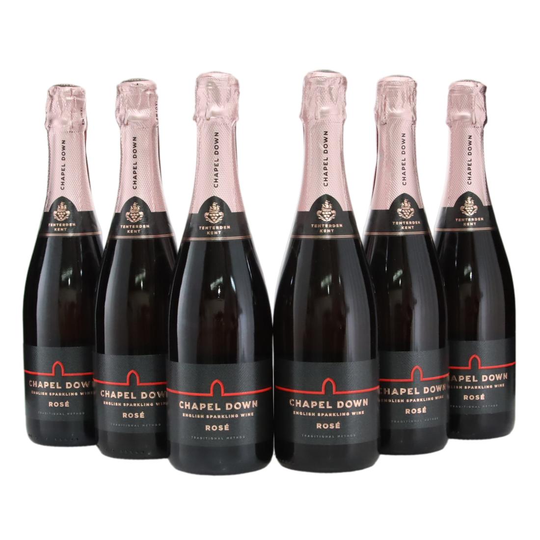 Chapel Down Rose English Sparkling x 6