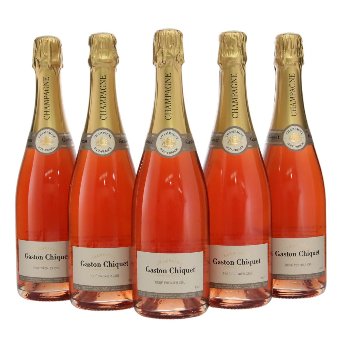 Gaston Chiquet Rosé 1998 Vintage Champagne x 5