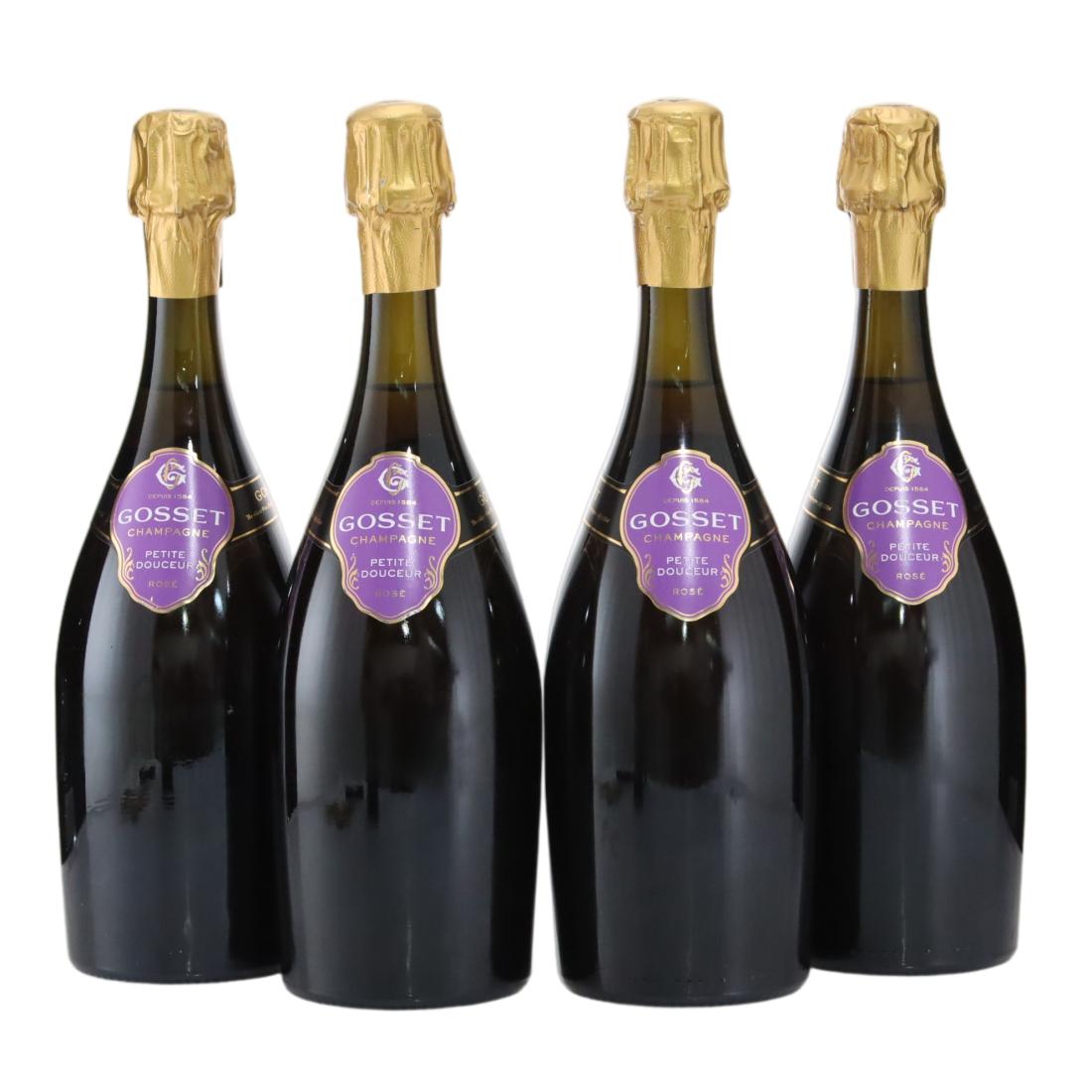 Gosset Petite Douceur Rose Champagne x 4