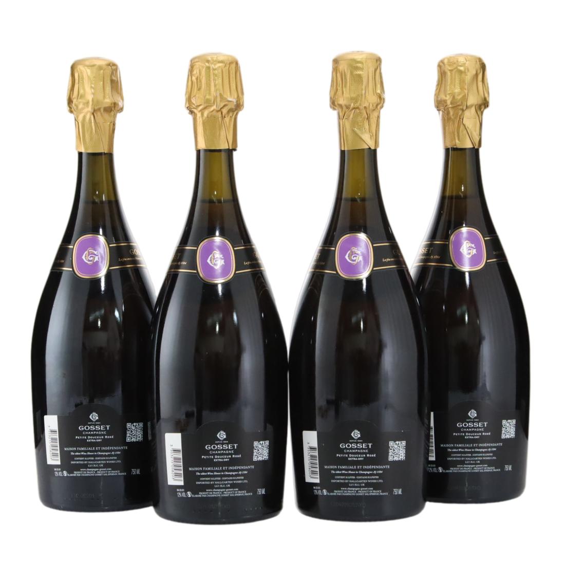 Gosset Petite Douceur Rose Champagne x 4