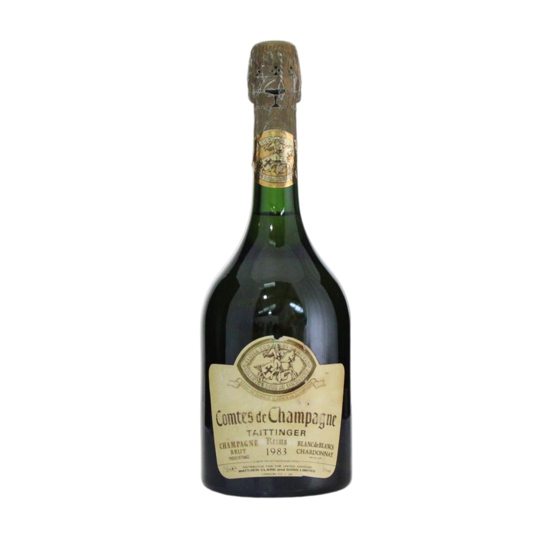 Taittinger Comtes de Champagne Blanc-De-Blancs 1983 Vintage Champagne