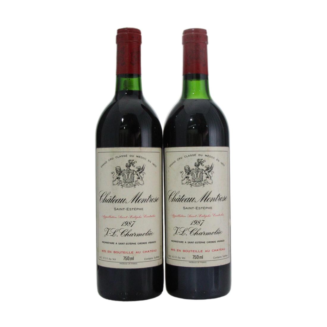 Château Montrose 1987 x 2