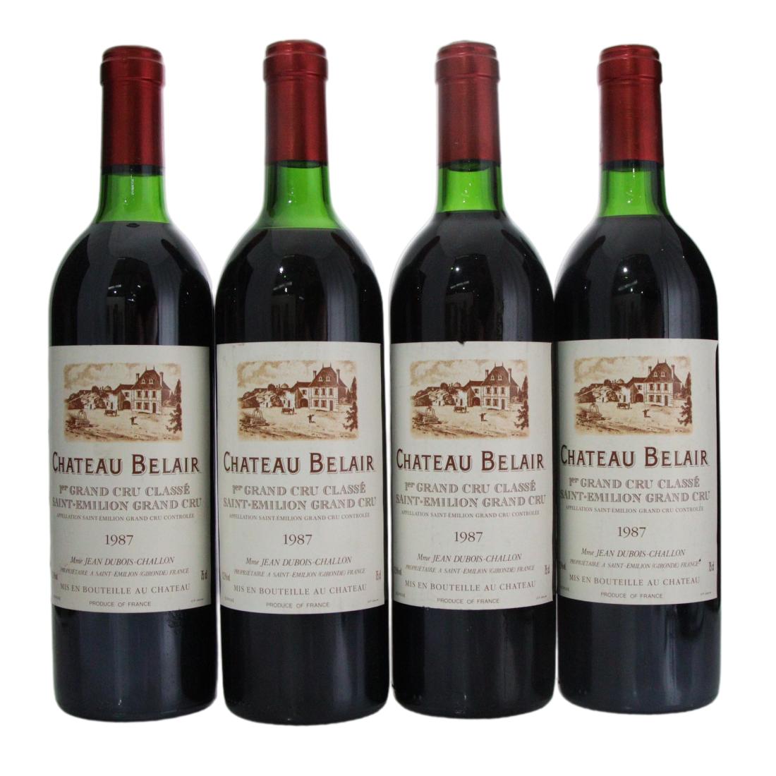 Château Belair 1987 x 4