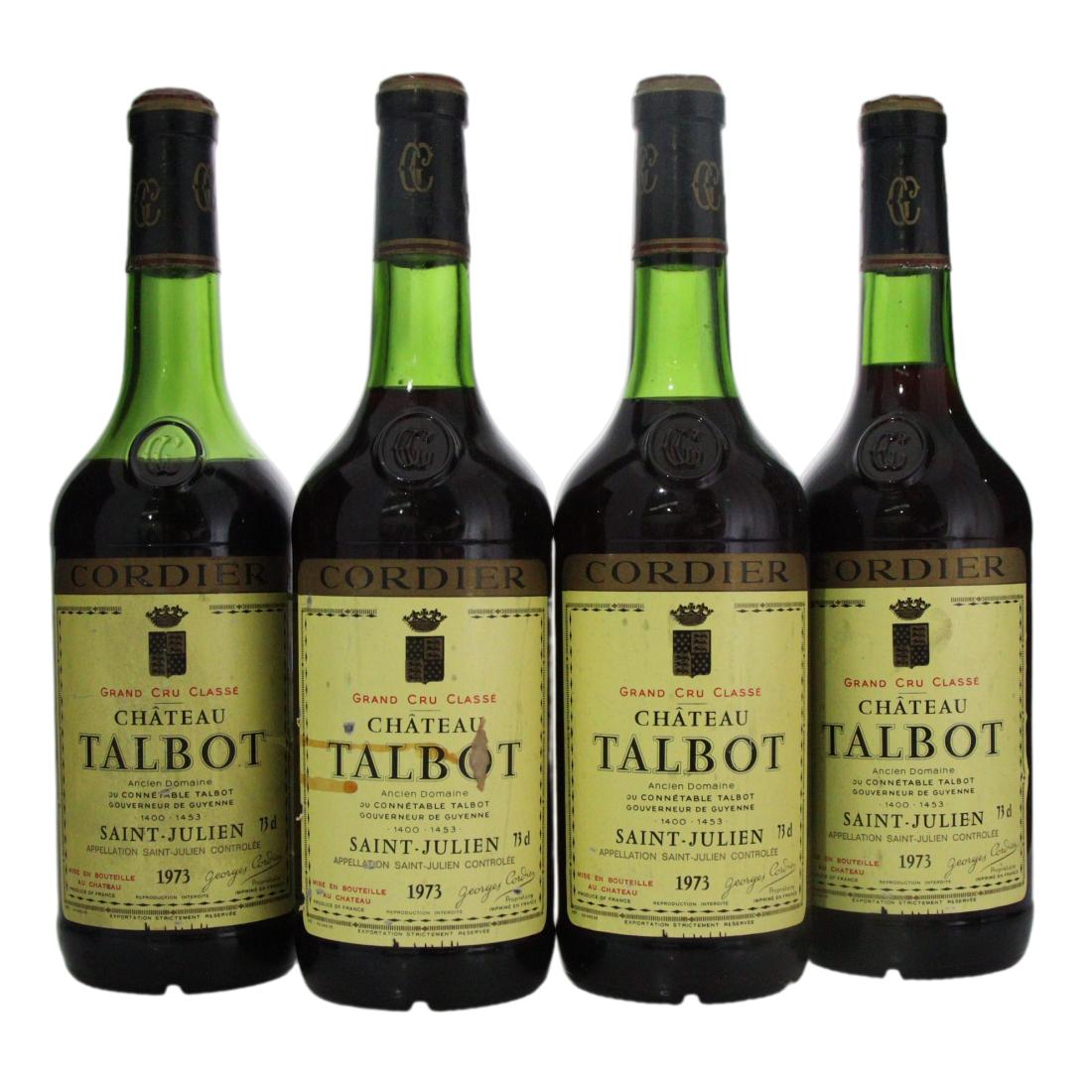 Château Talbot 1973 x 4