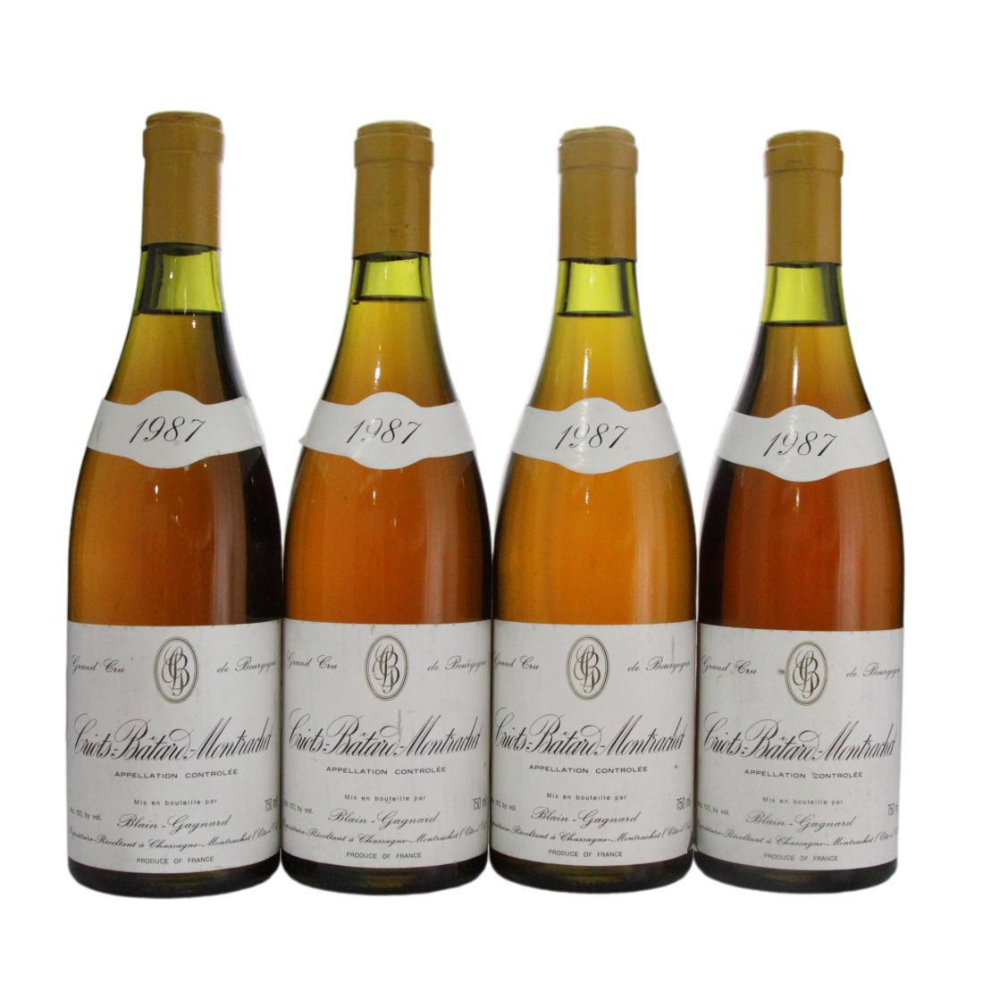 Domaine Blain-Gagnard 1987 x 4