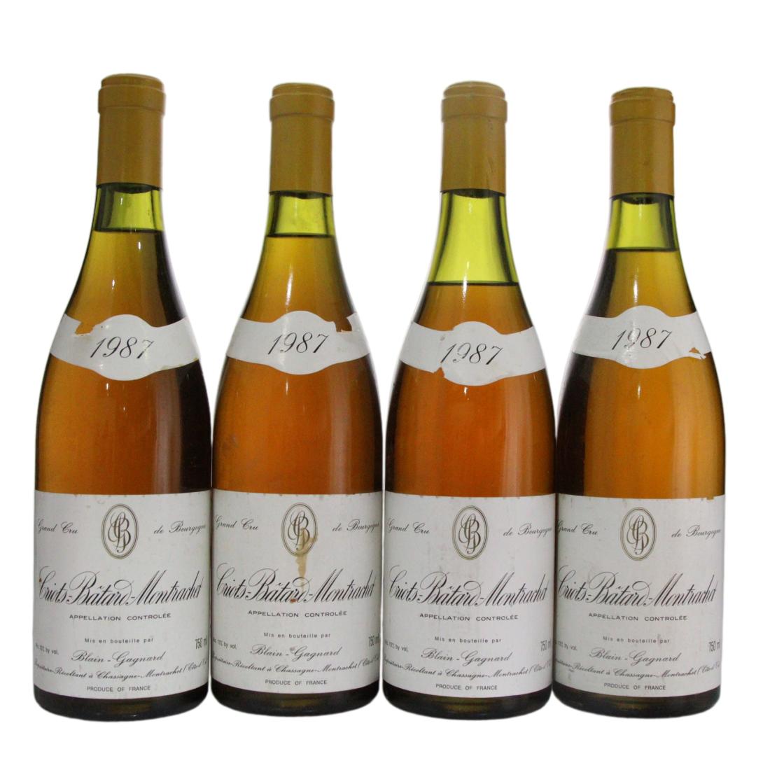 Domaine Blain-Gagnard 1987 x 4