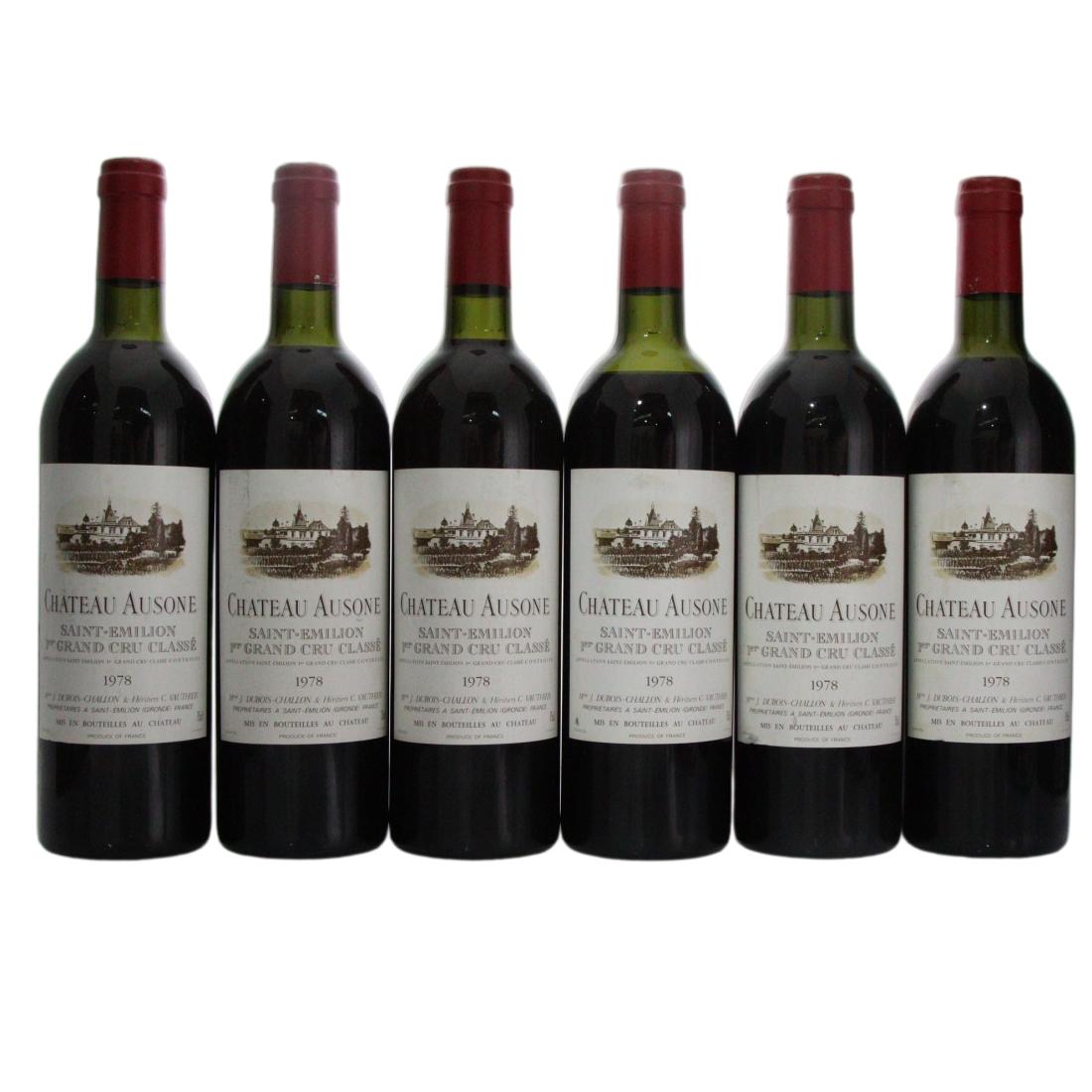 Château Ausone 1978 x 6