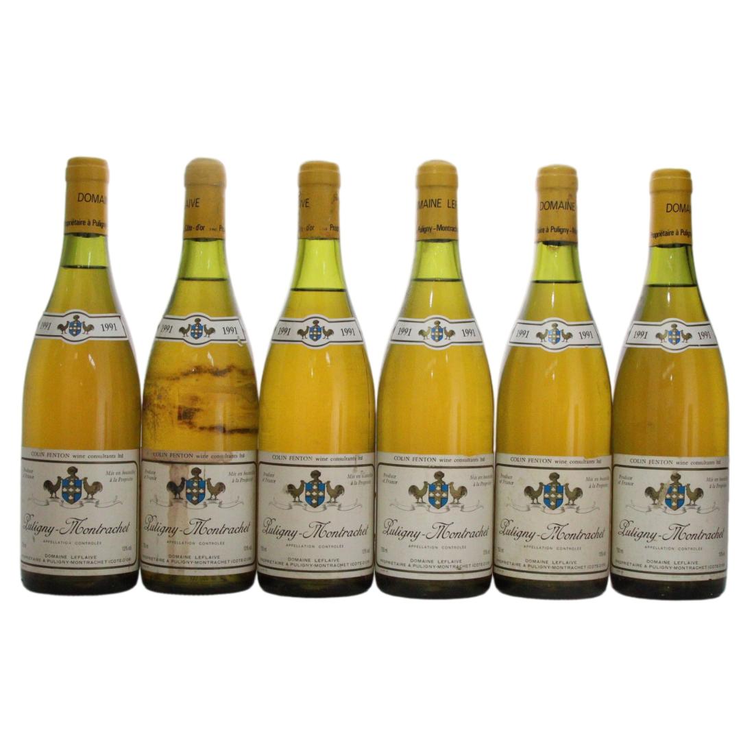 Domaine Leflaive 1991 x 6