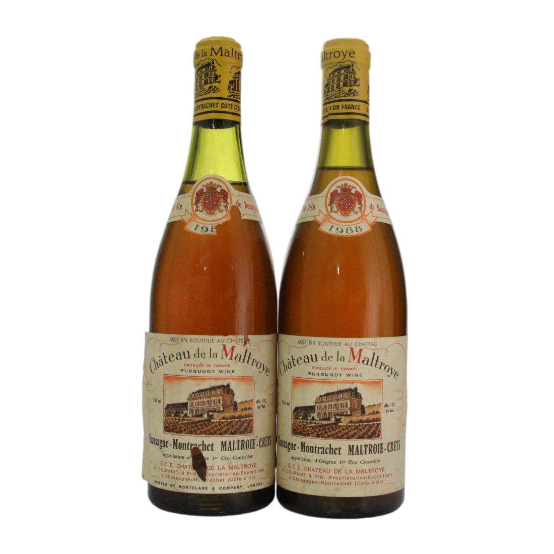 Château de la Maltroye Maltroie Crets 1988 x 2