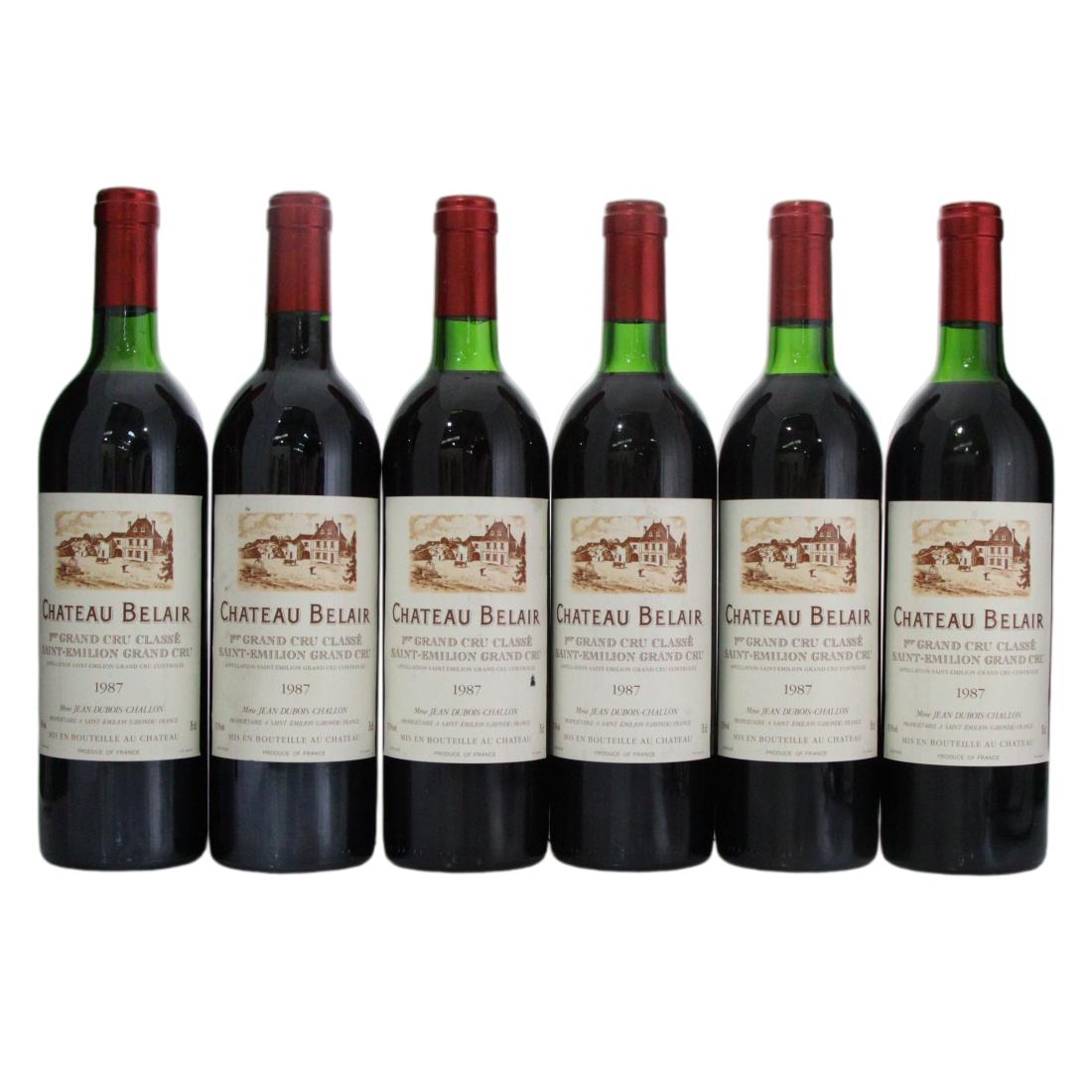 Château Bélair 1987 x 6