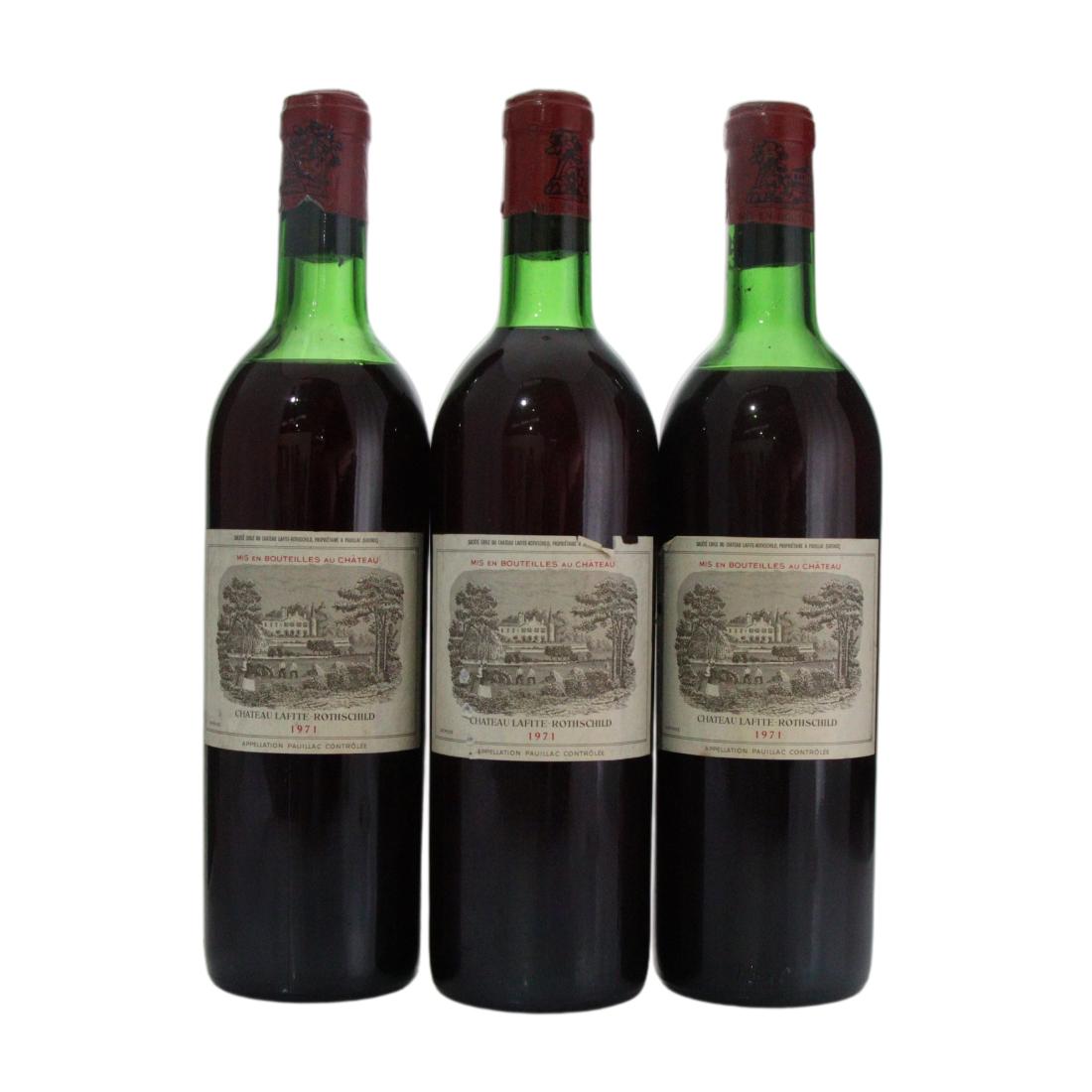 Château Lafite Rothschild 1971 x 3