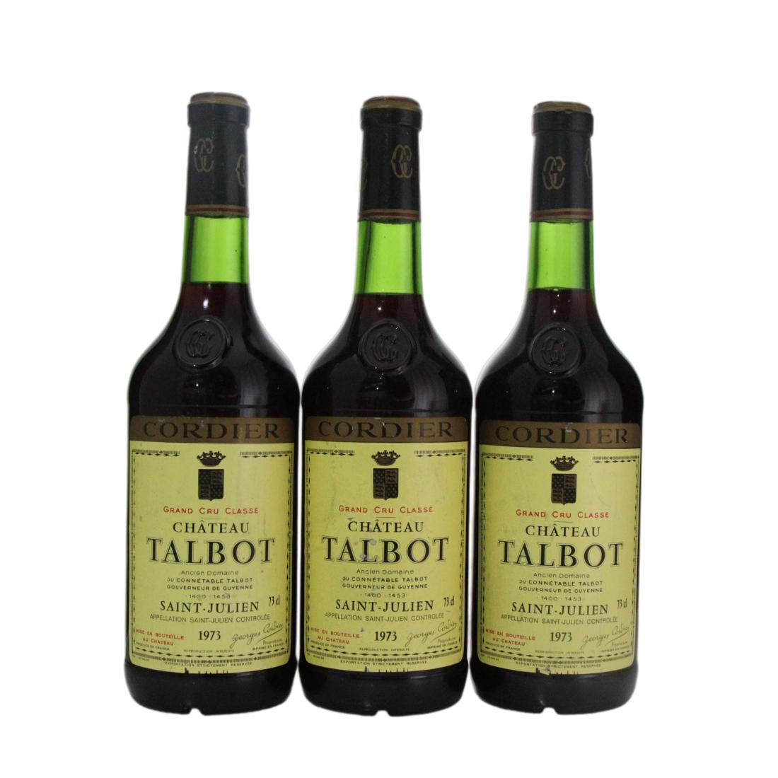 Château Talbot 1973 x 3