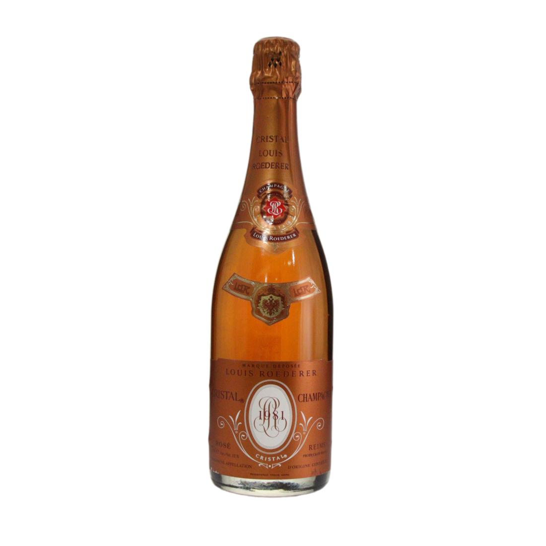 Louis Roederer Cristal Rosé 1981 Vintage Champagne