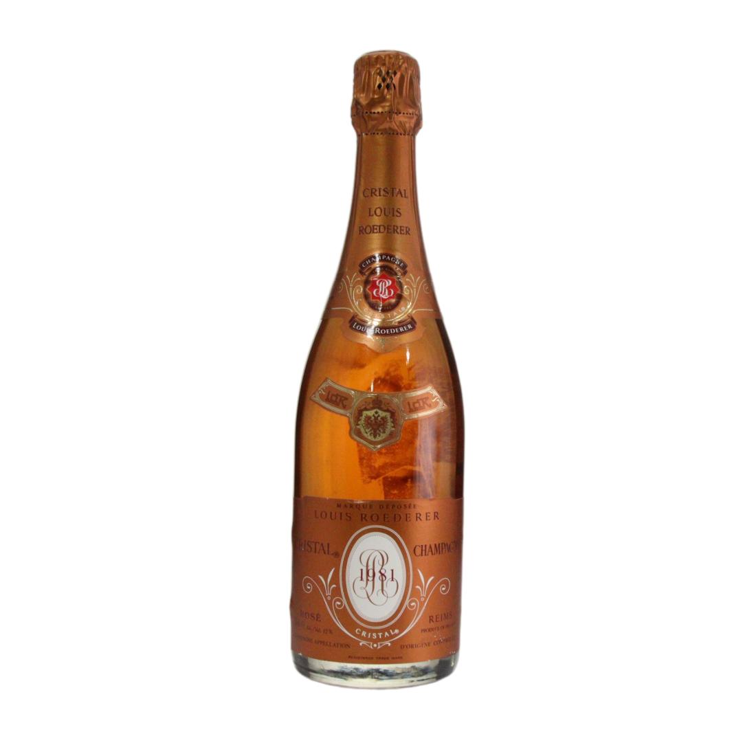 Louis Roederer Cristal Rosé 1981 Vintage Champagne