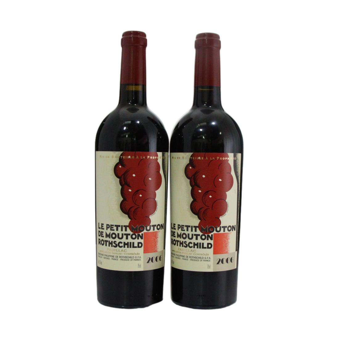 Le Petit Mouton de Mouton-Rothschild 2006 x 2