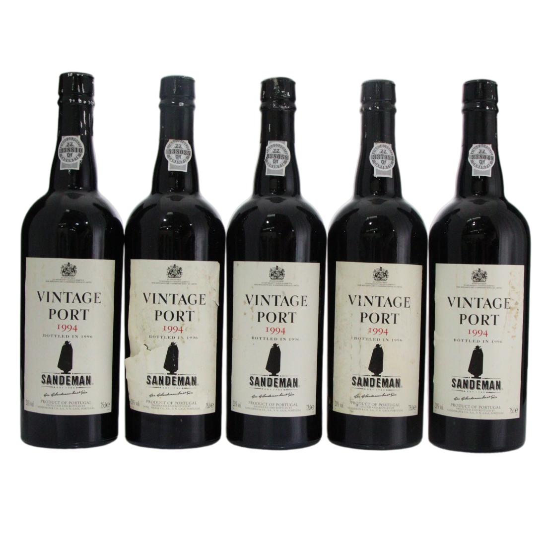 Sandeman 1994 Vintage Port x 5