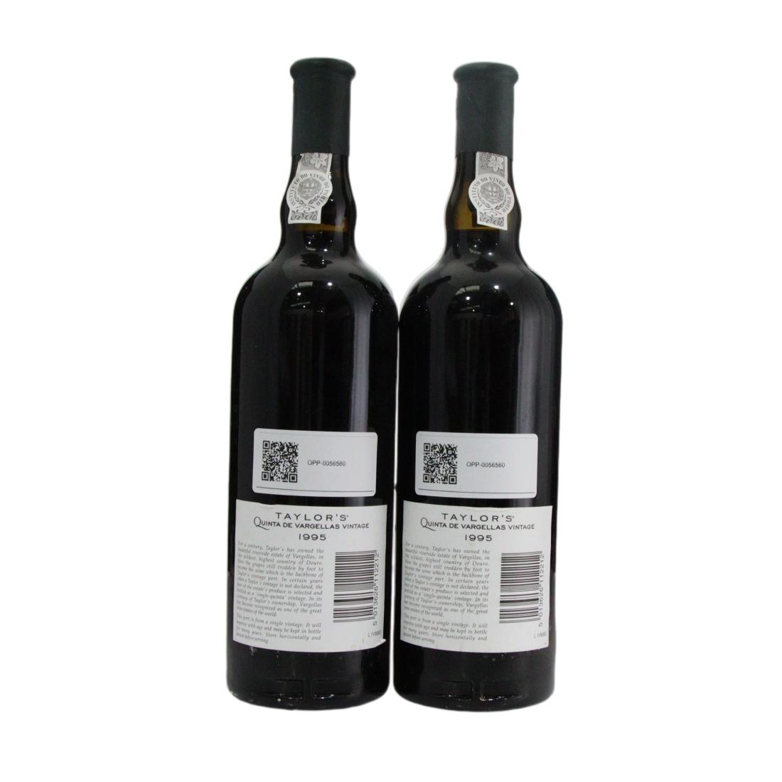 Taylor's Quinta de Vargellas 1995 Vintage Port x 2