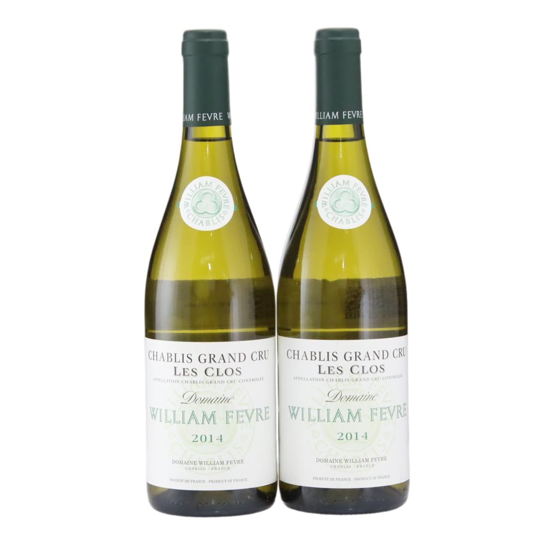 William Fevre Les Clos 2014 x 2