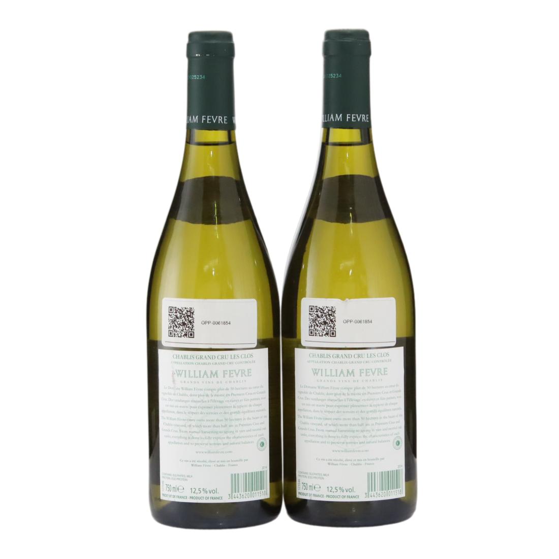 William Fevre Les Clos 2014 x 2
