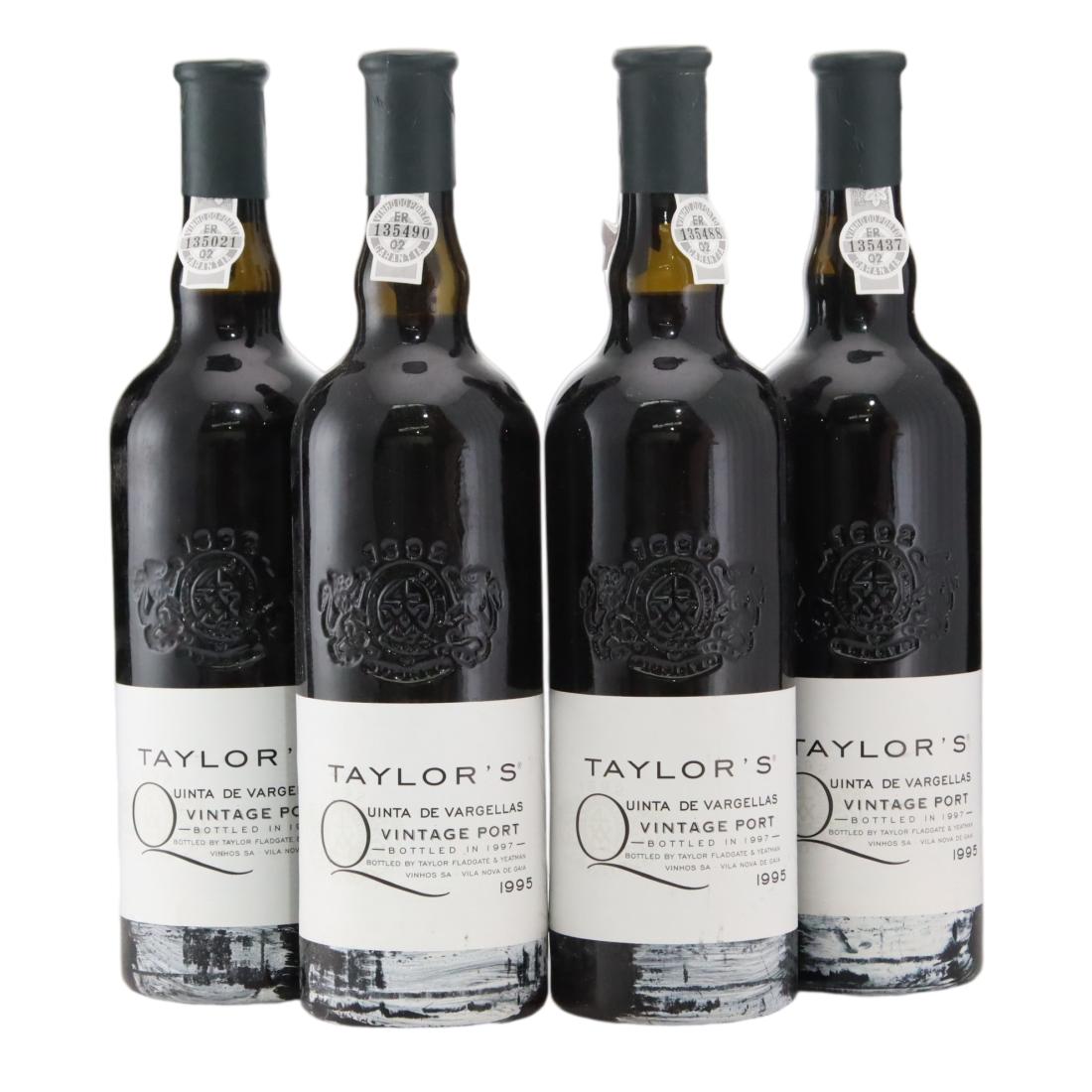 Taylor's Quinta de Vargellas 1995 Vintage Port x 4