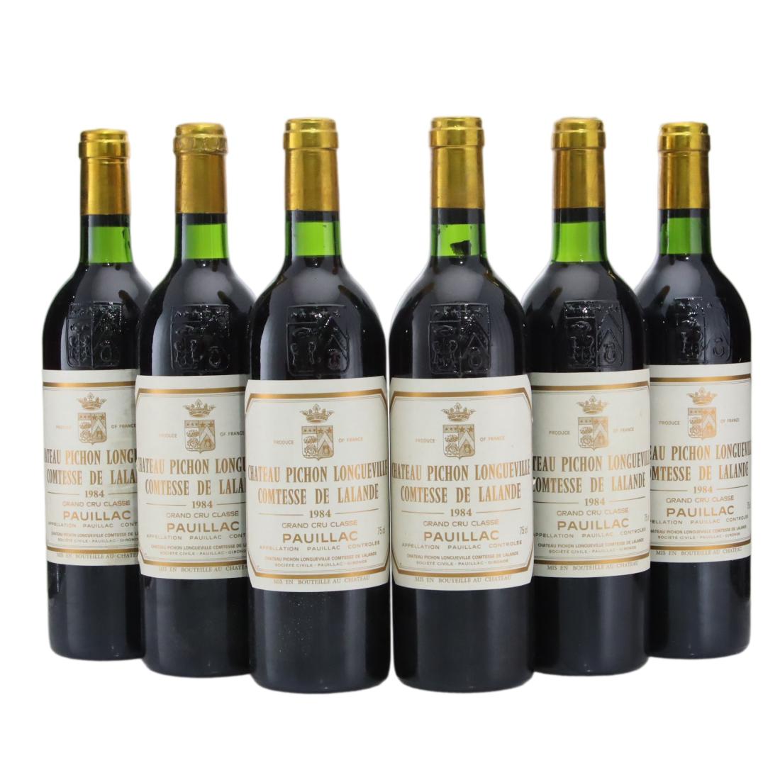 Château Pichon-Longueville Comtesse de Lalande 1984 x 6