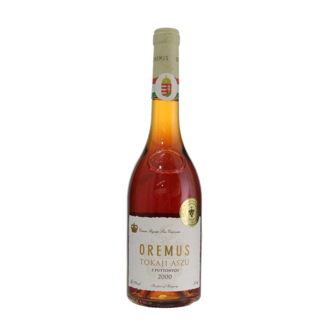 Oremus 5 Puttonos 2000 Tokaji Aszú / Half Litre