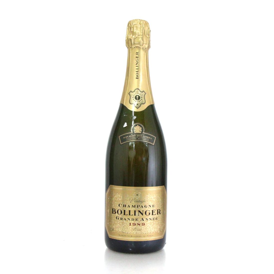 Bollinger Grande Annee Brut 1989 Vintage Champagne