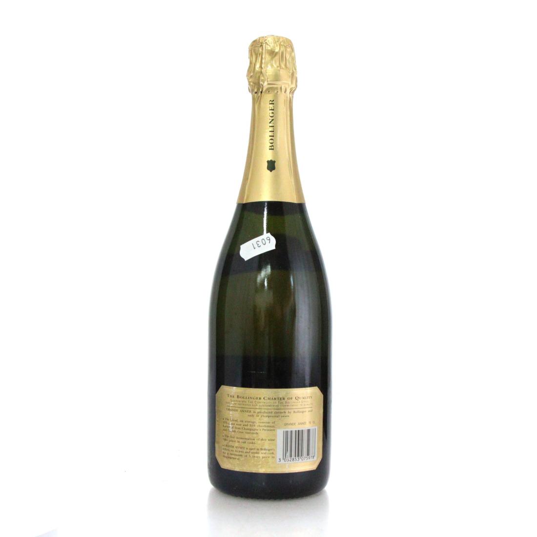 Bollinger Grande Annee Brut 1989 Vintage Champagne