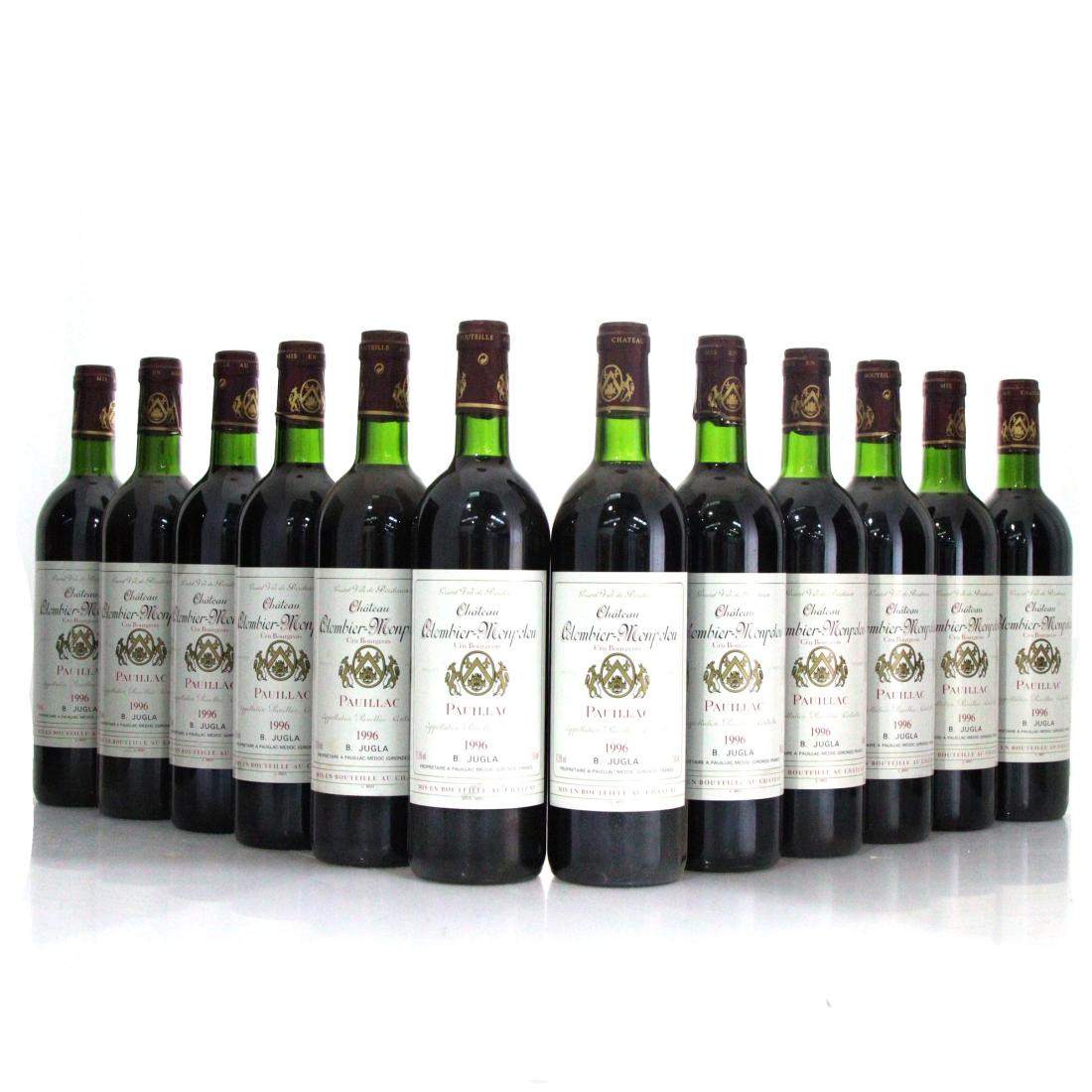 Ch. Colombier-Monpelou 1996 Pauillac x 12