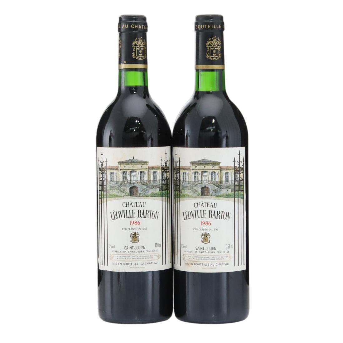 Château Léoville Barton 1986 x 2