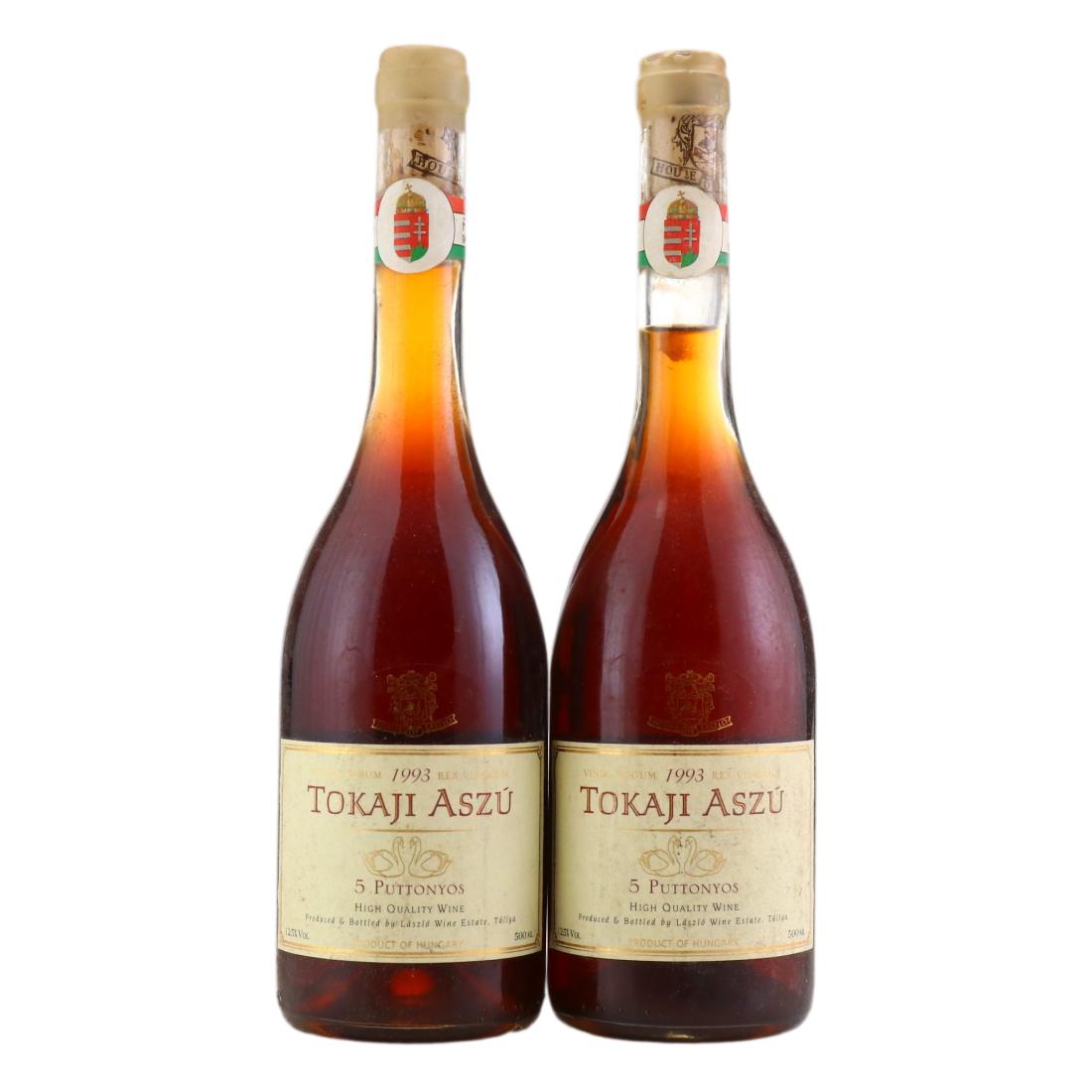 Laszlo Wine Estate 5 Puttonyos Tokaji Aszu 1993 x 2