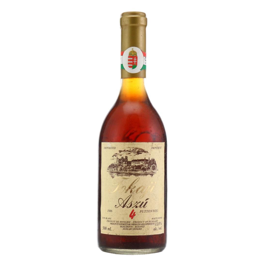 Tokaji Aszu 4 Puttonyos 1986