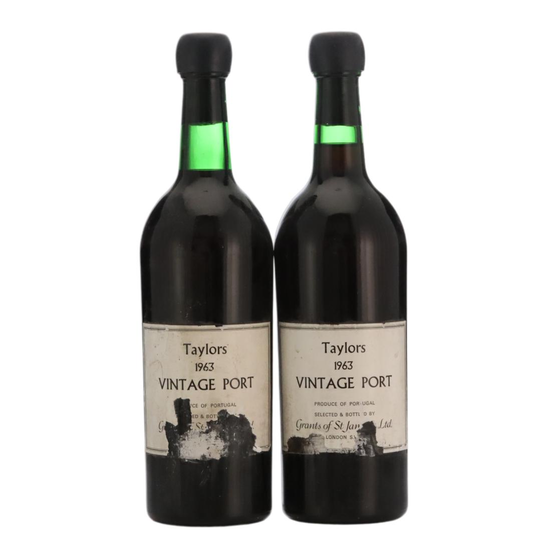 Taylor's 1963 Vintage Port x 2
