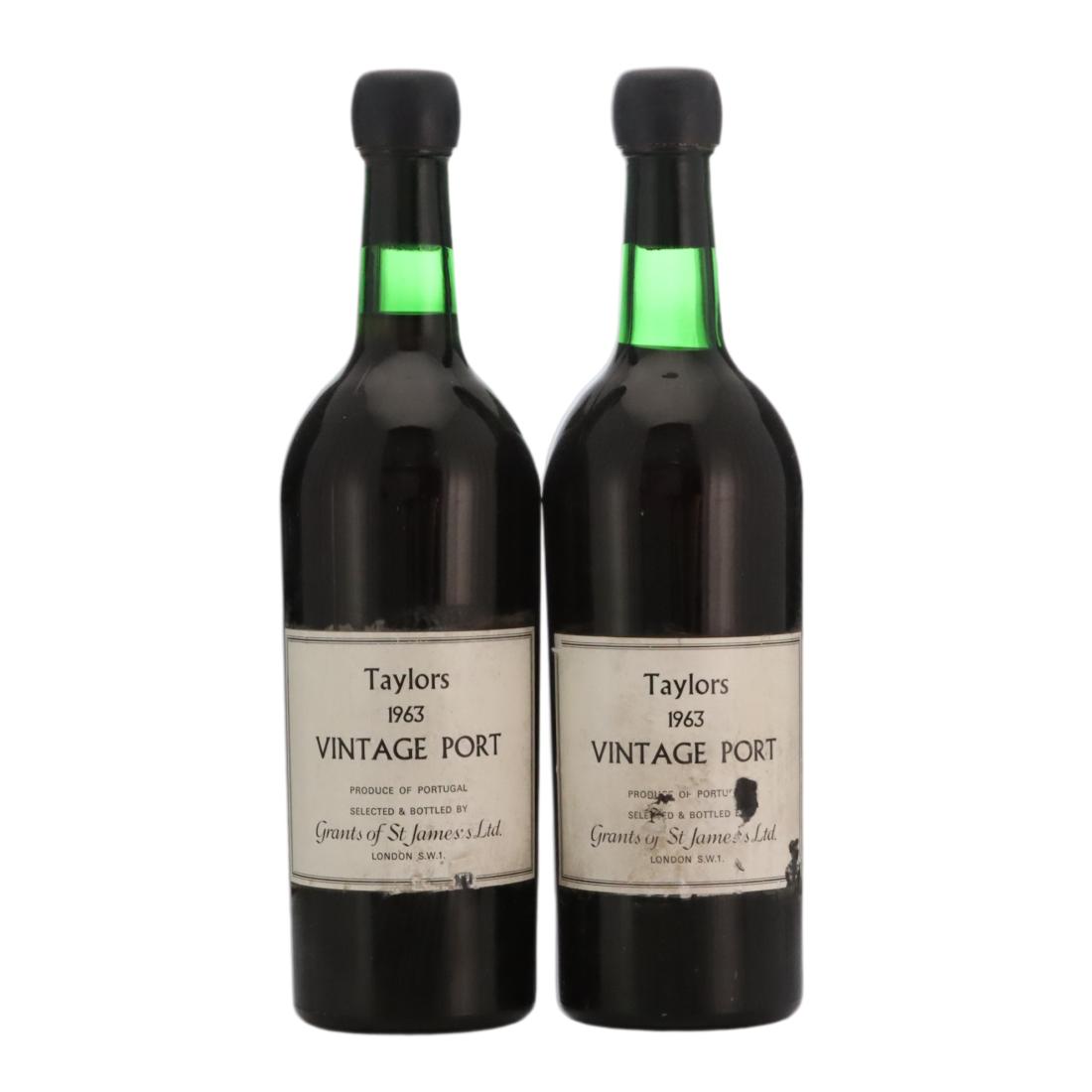 Taylor's 1963 Vintage Port x 2