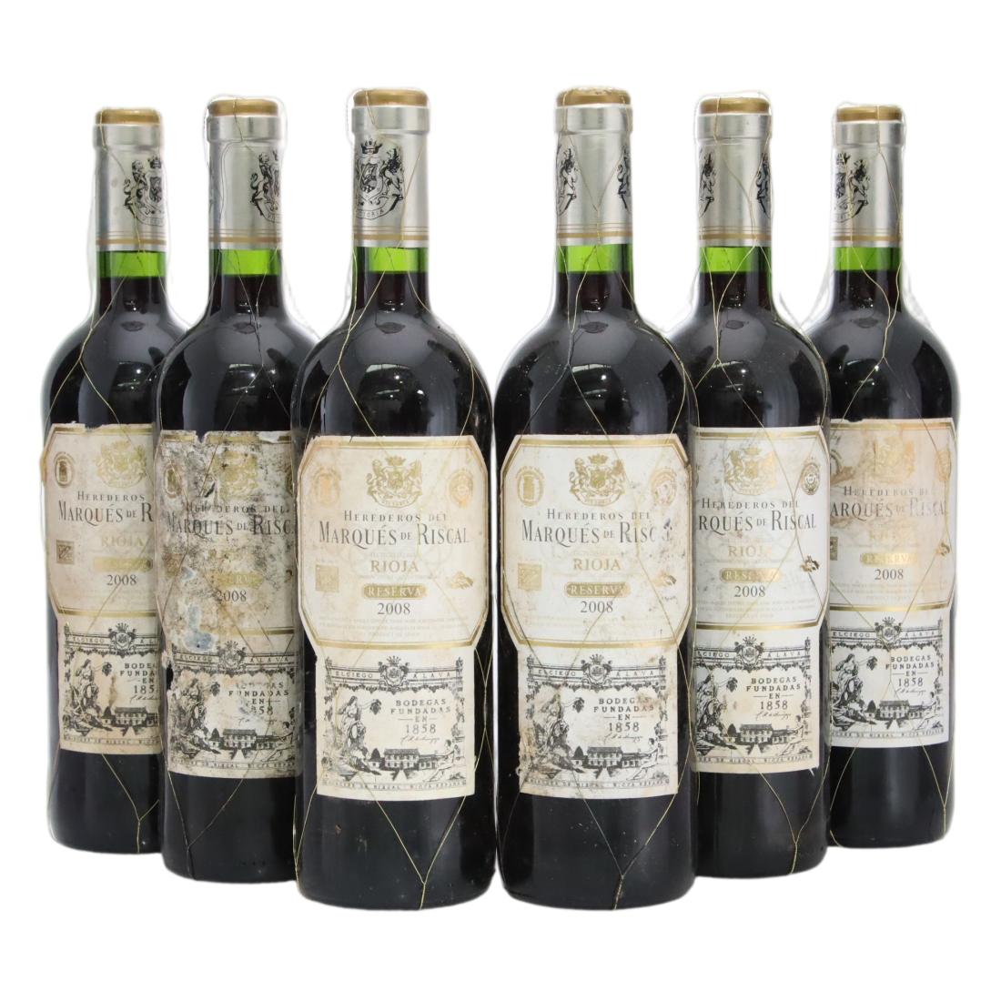 Marqués de Riscal 2008 x 6
