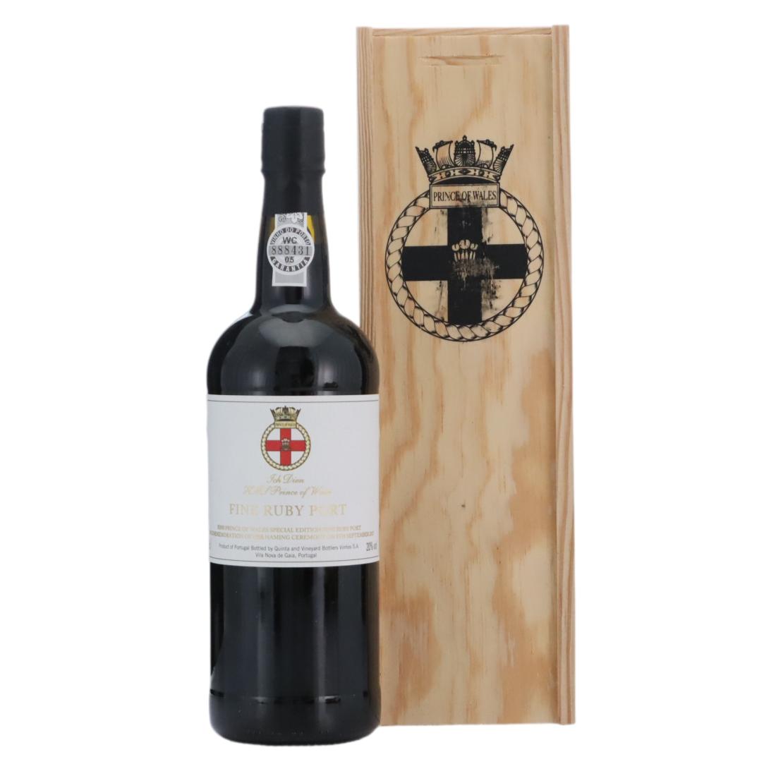 H.M.S. Prince of Wales Special Edition Fine Ruby Port