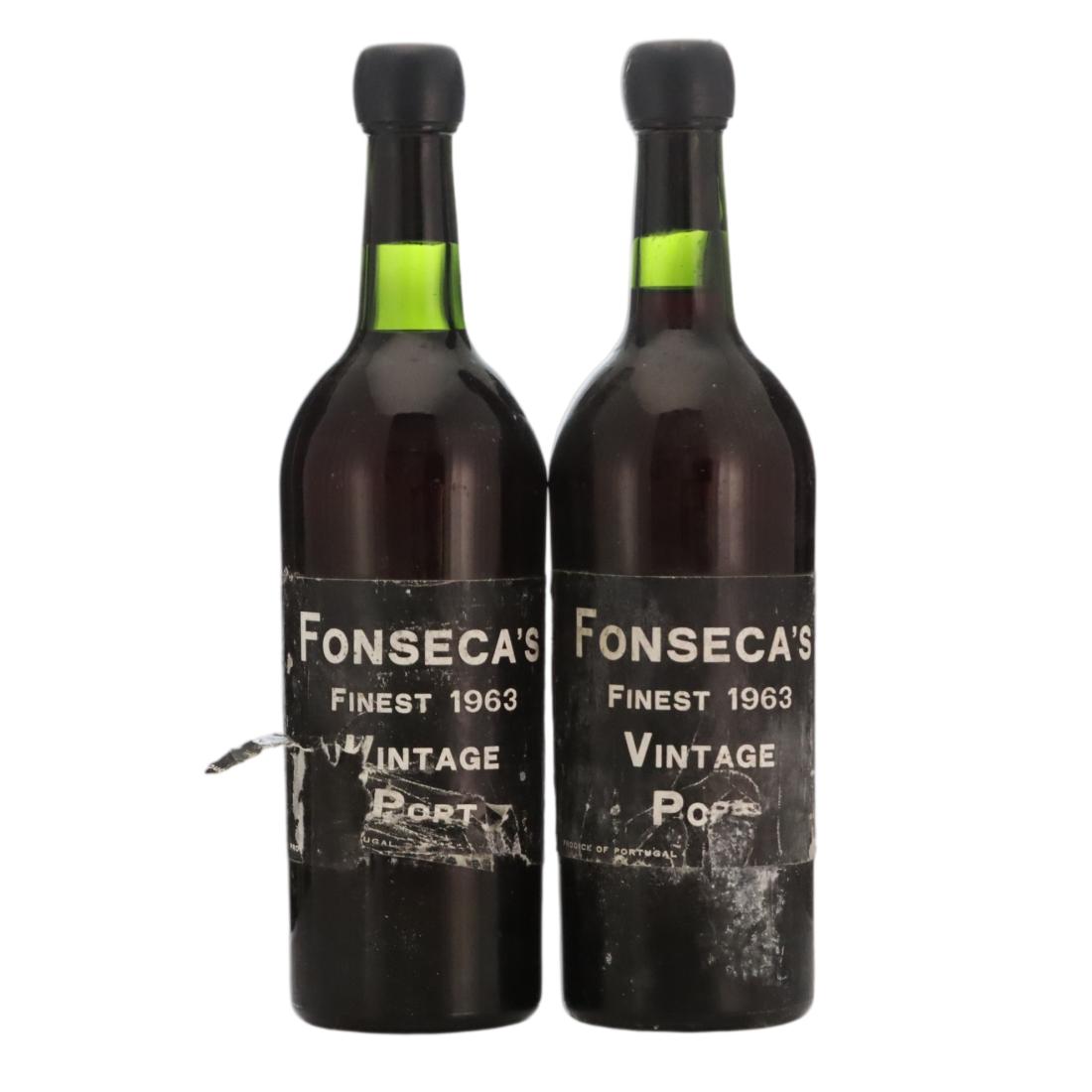 Fonseca Finest 1963 Vintage Port x 2
