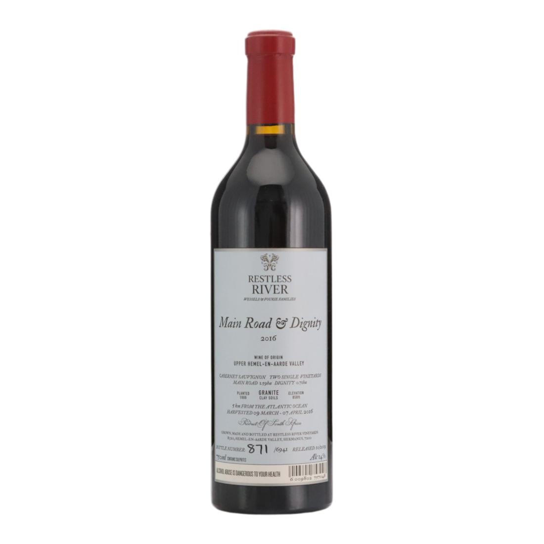 Restless River Vineyards Main Road & Dignity 2016