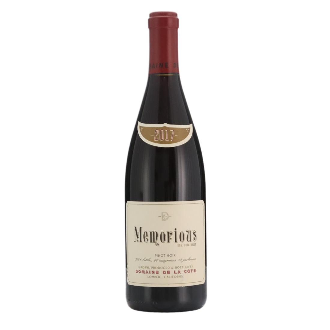 Domaine de la Cote Memorious 2017 Pinot Noir