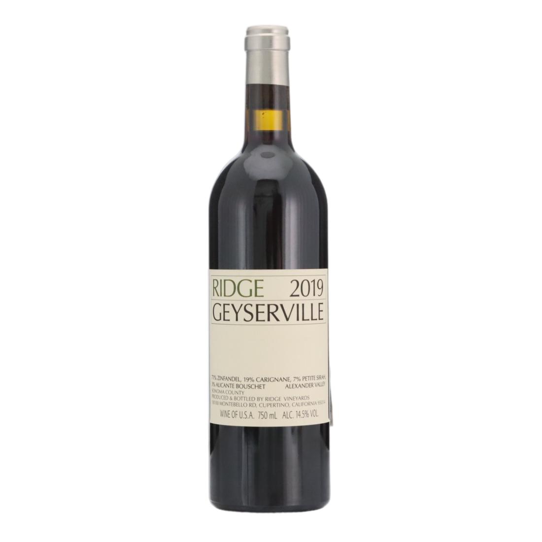 Ridge Geyserville Alexander Valley 2019