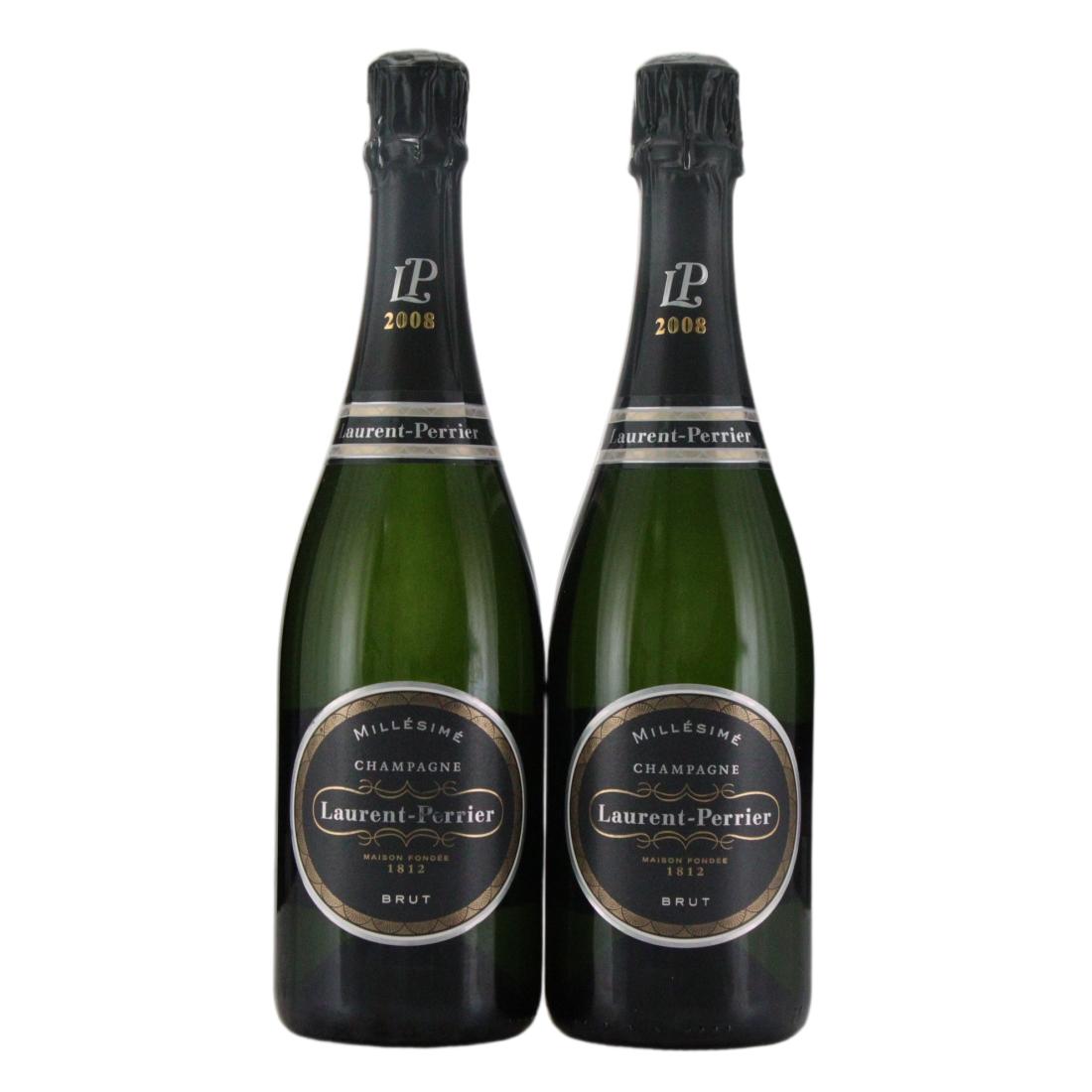 Laurent-Perrier Brut 2008 Vintage Champagne x 2