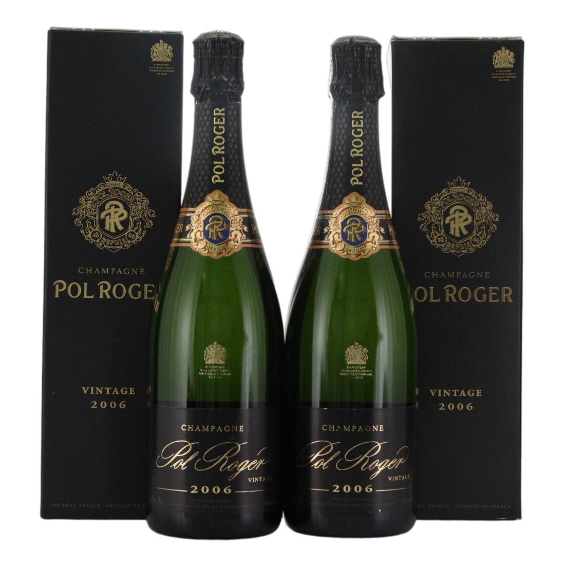 Pol Roger 2006 Vintage Champagne x 2