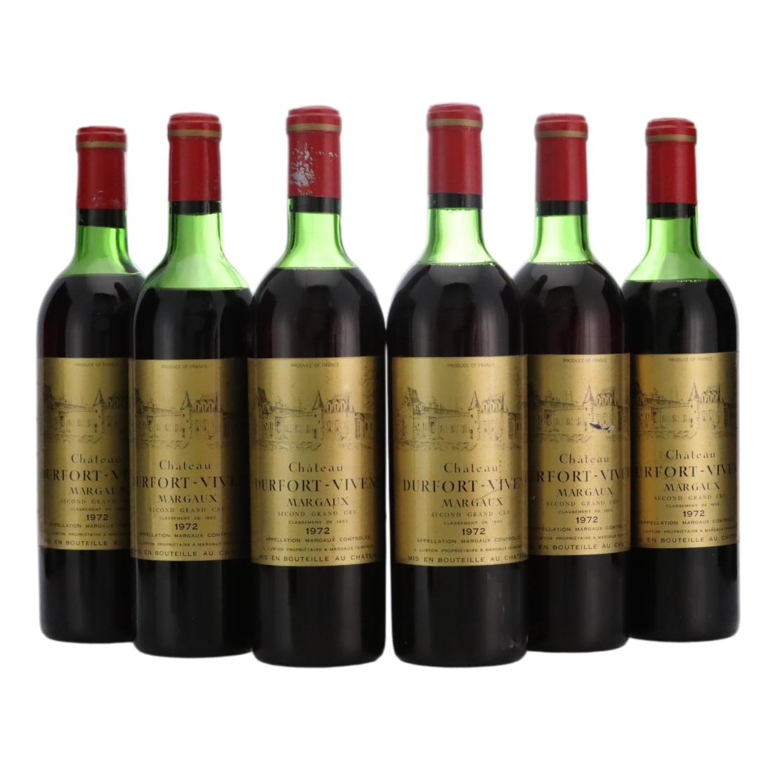Château Durfort-Vivens 1972 x 6