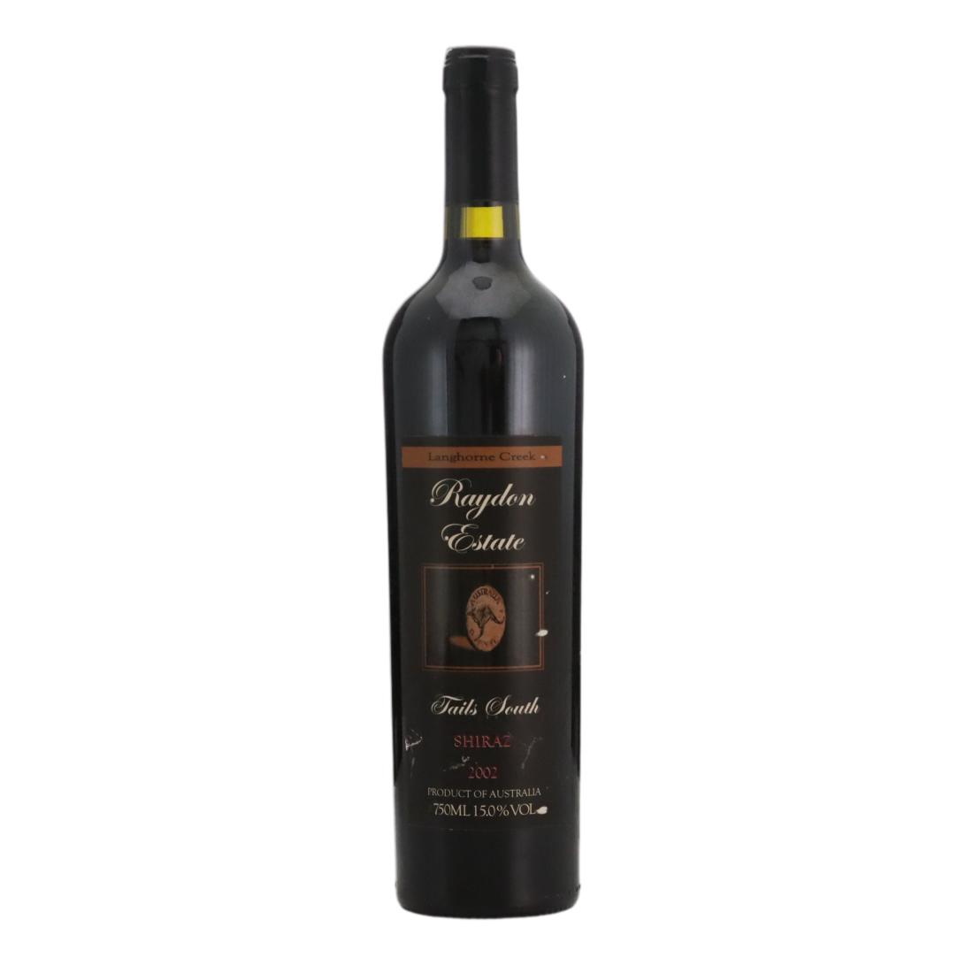 Raydon Estate Tails South 2002 Shiraz Langhorne Creek