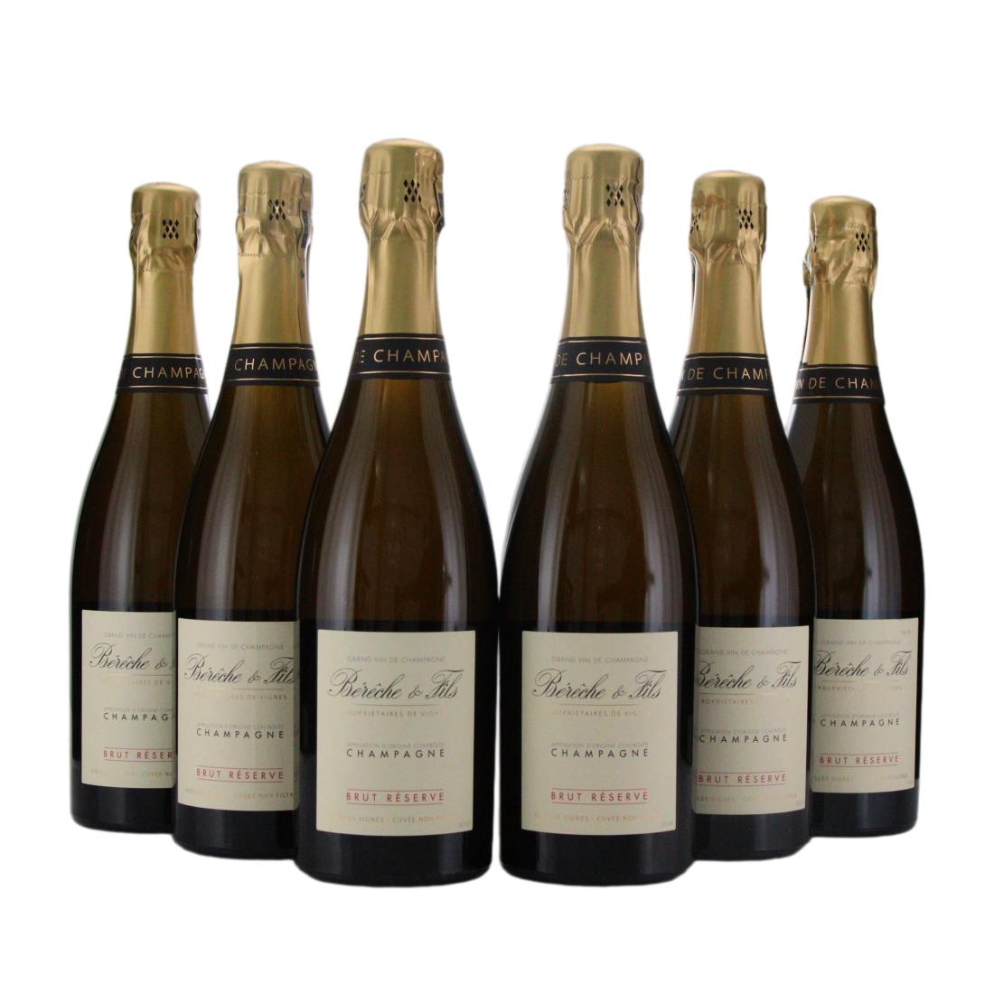 Bérêche & Fils Brut Réserve Champagne x 6